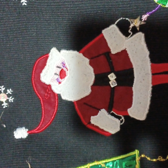 White Stag ugly Christmas X-Mas Sweater Santa Claus Plus Size 22W 24W - Picture 6 of 7